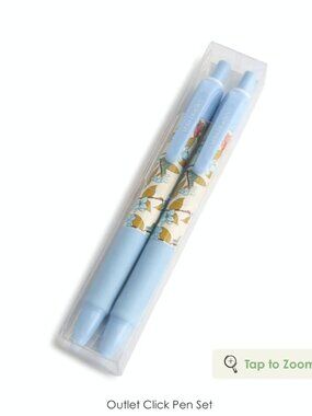 Vera Bradley Click Pen Set Abuzz NWT